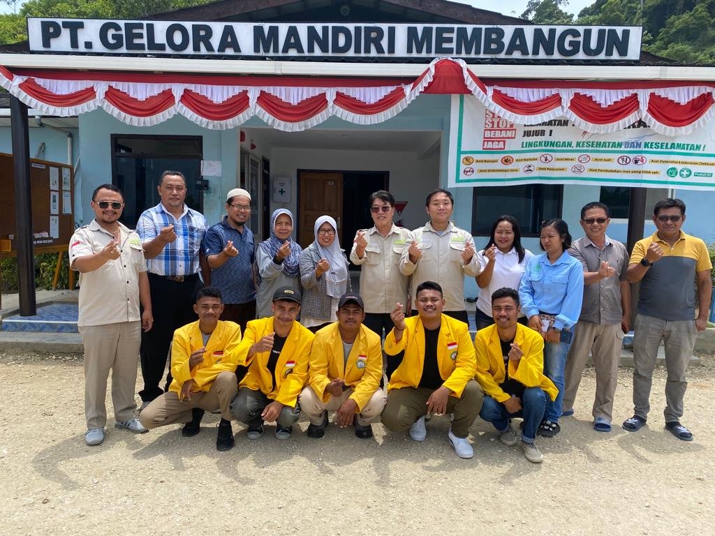 Mahasiswa Agroteknologi Unkhair Magang di PT. Gelora Mandiri Membangun (GMM)