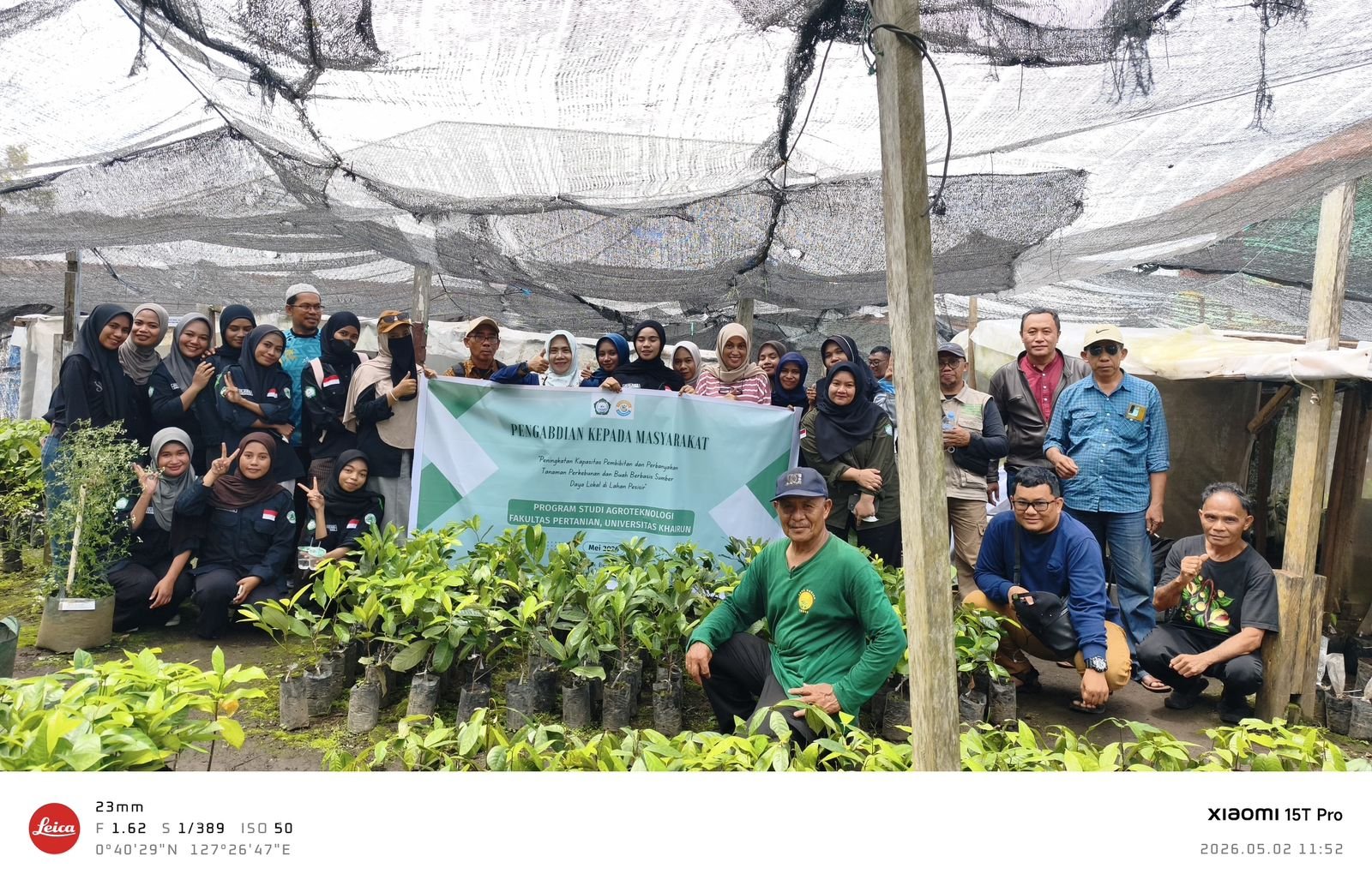 Mahasiswa Praktik Langsung Teknik Perbanyakan Tanaman di Penangkaran Bibit